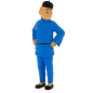 Preview: Tim & Struppi Figur – Tim in chinesischer Robe | „Der blaue Lotos“ | Moulinsart 2011 | OVP PVC